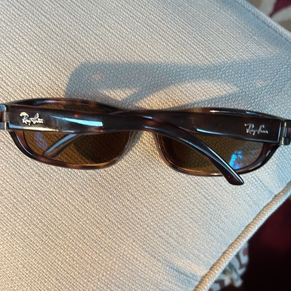 Sunglasses Ray-Ban polarized Brown tortoise shell frames - Picture 7 of 11